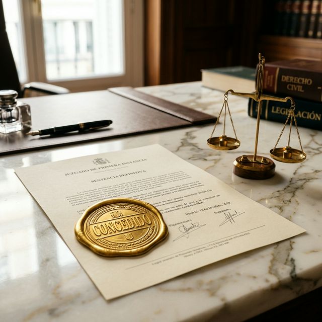 Documento de concessão de benefício previdenciário - Vitória judicial